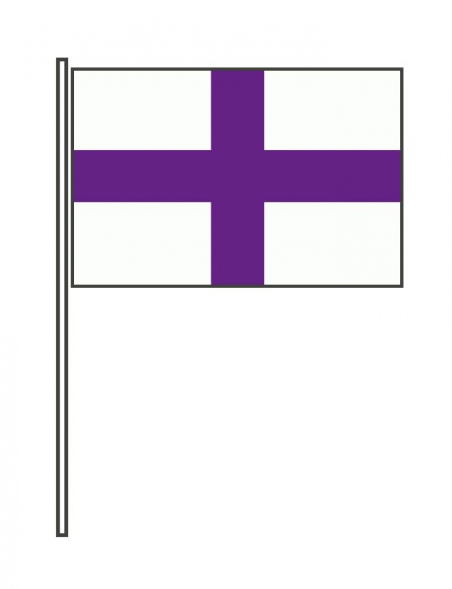 Hissflagge evangelische Kirche FahnenBaans Fahnen aus Berlin