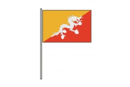 Bhutan Hissflagge