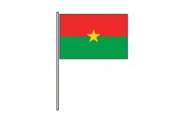 Burkina Faso Hissflagge