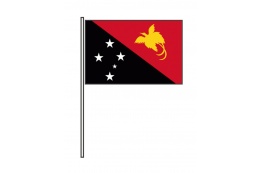 Papua-Neuguinea Hissflagge