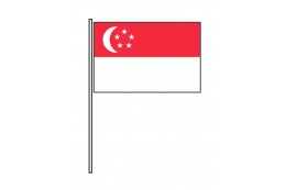 Singapur Hissflagge