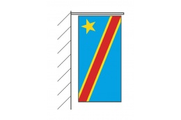 Kongo (Demokratische Republik-) Hängefahne