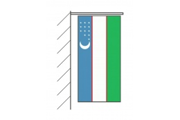Usbekistan Hängefahne