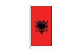 Albanien Hochformatfahne