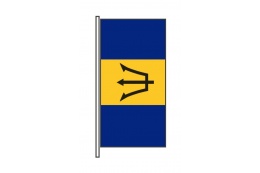 Barbados Hochformatfahne