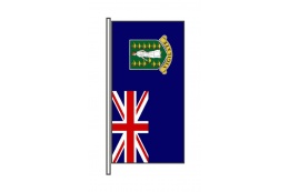 Britische Jungferninseln Hochformatfahne