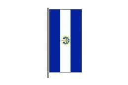 El Salvador Hochformatfahne