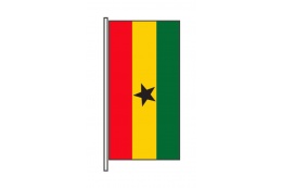 Ghana Hochformatfahne