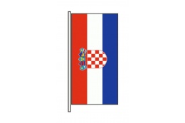 Kroatien Hochformatfahne