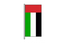 Vereinigten Arabischen Emirate Hochformatfahne