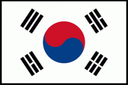 Korea (Republik-, Südkorea) Querformat