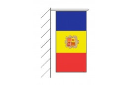 Andorra Hängefahne