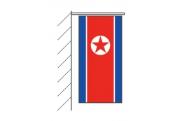 Korea (Demokratische Volksrepublik-, Nordkorea) Hängefahne