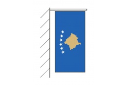 Kosovo Hängefahne