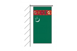 Turkmenistan Hängefahne