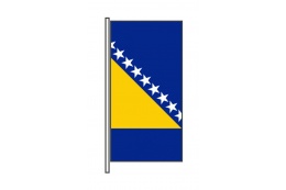 Bosnien und Herzegovina Hochformatfahne
