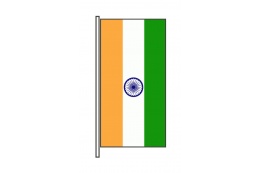 Indien Hochformatfahne