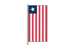 Liberia Hochformatfahne