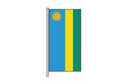 Ruanda Hochformatfahne