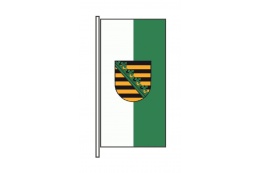 Sachsen Hochformatfahne