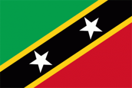St. Kitts und Nevis Querformat